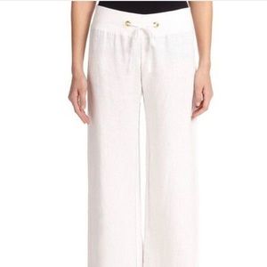 Lily Pulitzer White Beach Pants
